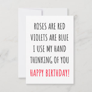 Cartão de aniversário e presente felizes e engraça