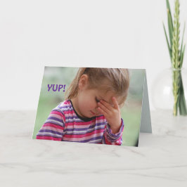 CARTÃO DE ANIVERSÁRIO EMBARAÇADO