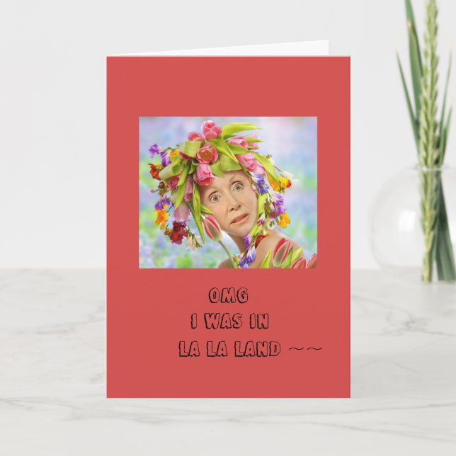 Cartão de Aniversário Encantado (Frente)