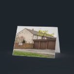 Cartão de aniversário engraçado<br><div class="desc">Cartão de aniversário engraçado - garagens</div>