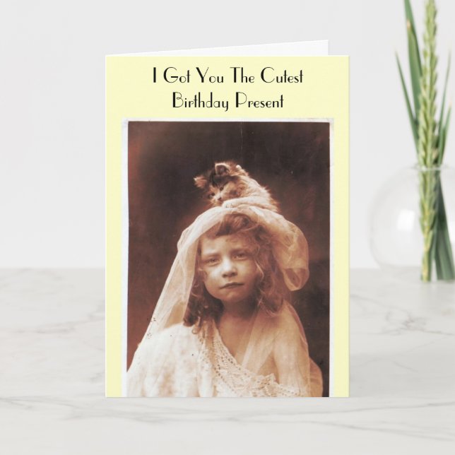 Cartão de Aniversário Engraçado (Frente)