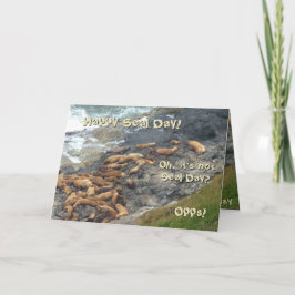 Cartão de Aniversário Engraçado