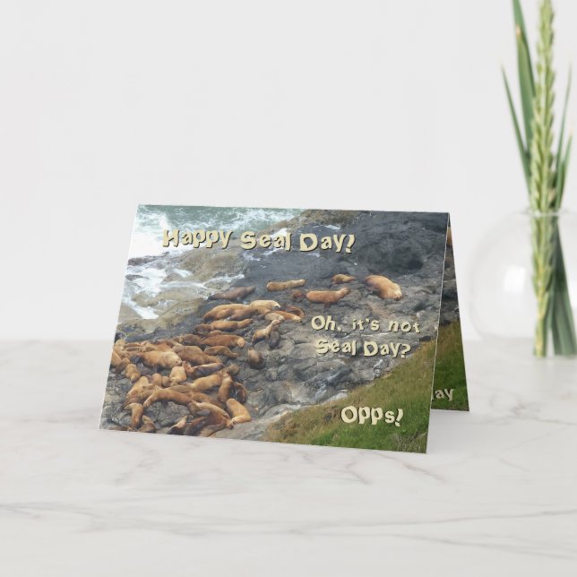 Cartão de Aniversário Engraçado (Frente)