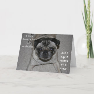 Cartão de aniversário engraçado