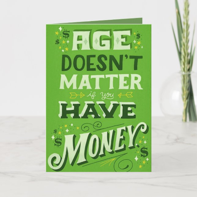 Cartão de Aniversário Engraçado (Frente)