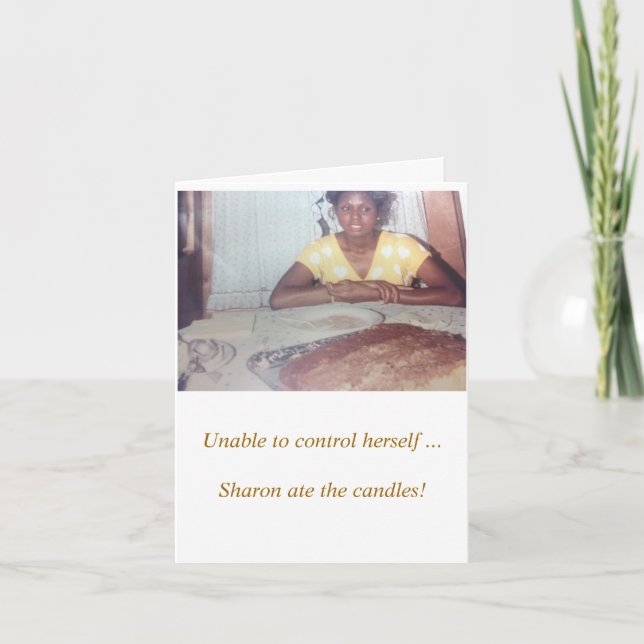 CARTÃO DE ANIVERSÁRIO ENGRAÇADO (Frente)