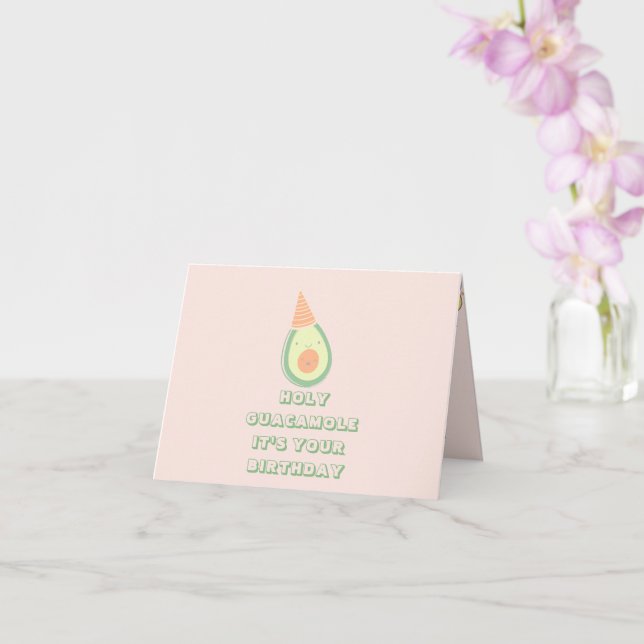 Cartão de Aniversário Engraçado (Orquídea)