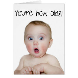 Cartão de Aniversário Engraçado