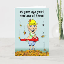 Cartão de aniversário engraçado