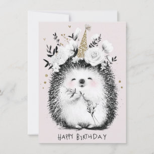 Cartão de Aniversário Engraçado Fofo