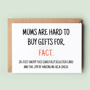 Cartão de aniversário engraçado para a mamãe difíc