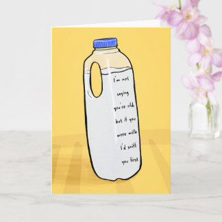 Cartão de Aniversário Engraçado para Amigos - chei