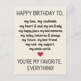 Cartão De Aniversário Engraçado Para Homens Marido