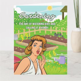 Cartão De Aniversário Engraçado Para Jardineiros