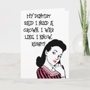 CARTÃO DE ANIVERSÁRIO ENGRAÇADO PARA MULHER RETRÔ