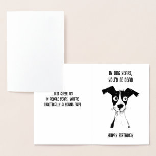 Cartão De Aniversário Engraçado Para O Vovô, Pai