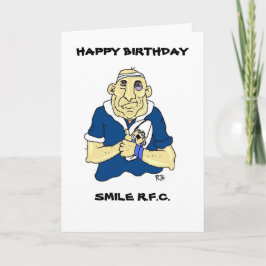 CARTÃO DE ANIVERSÁRIO ENGRAÇADO RUGBY