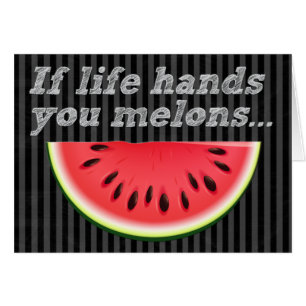 Cartão de Aniversário Engraçado "Se A Vida Te E