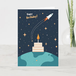 Cartão de Aniversário Espaço Caprichoso