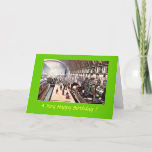 Cartão de aniversário - Estação Paddington, Lo
