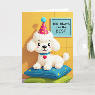 Cartão de Aniversário Estrela Chapéu