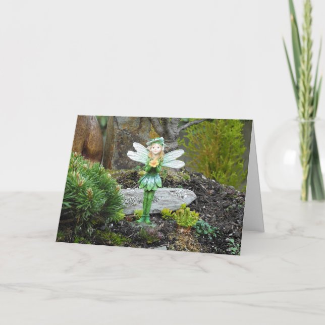 Cartão de aniversário feericamente (Frente)