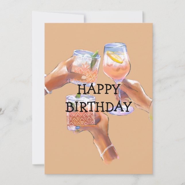 CARTÃO DE ANIVERSÁRIO FELIZ (Frente)