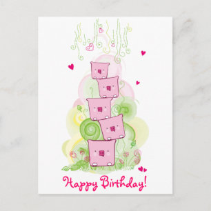 Cartão de Aniversário Feliz!