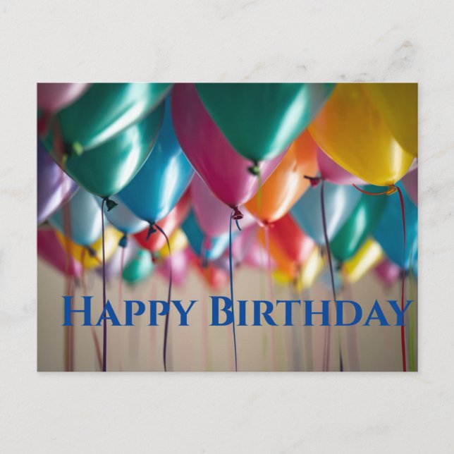 Cartão de aniversário Feliz aniversário Especial (Frente)