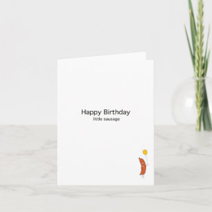 Cartão de Aniversário, feliz aniversário pequena s