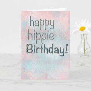Cartão de Aniversário Feliz Boho Pastel Mandalas H