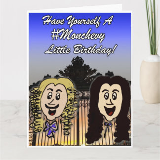 Cartão de Aniversário Feliz da Cartoon de Versalhe