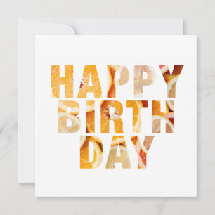 Cartão de Aniversário Feliz de IMAGEM PERSONALIZÁV