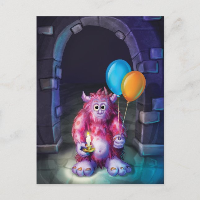 Cartão de Aniversário Feliz de Jingle Jingle Littl (Frente)