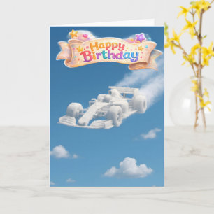 Cartão de aniversário feliz para corredor