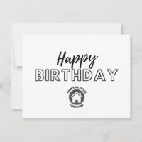 Cartão de Aniversário Feliz para Empresas