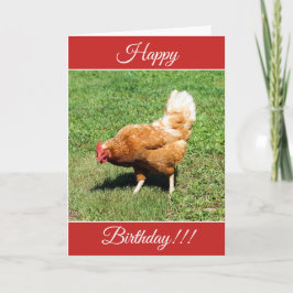 Cartão de Aniversário Feliz Personalizado