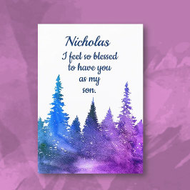 Cartão de Aniversário Feliz Personalizado, Pessoal