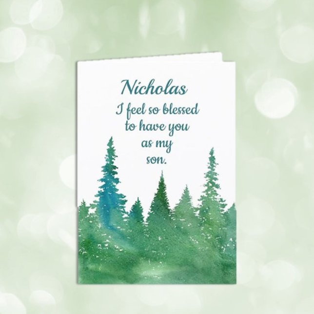 Cartão de Aniversário Feliz Personalizado, Pessoal (Criador carregado)