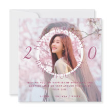 Cartão de Aniversário Feliz Personalizar Camada Du