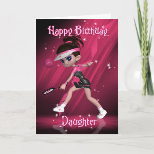 Cartão de Aniversário Filha - Tênis