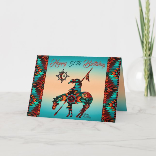 Cartão de Aniversário Fim da Trilha (Frente)