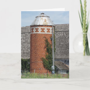 Cartão de Aniversário “Flagstaff Silo”