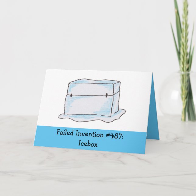 Cartão de Aniversário Funny Pun (Frente)