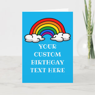 Cartão de Aniversário Gay Feliz