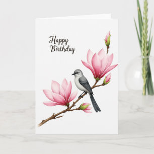 Cartão de Aniversário Gentil da Natureza