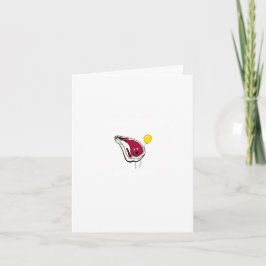 Cartão de Aniversário, gracejos. Feliz aniversário