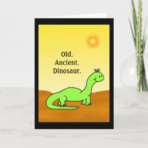 Cartão de Aniversário Humorístico