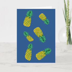 Cartão de Aniversário Humorístico Pineapple