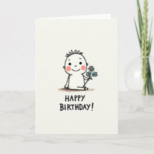 Cartão de Aniversário Infantil
